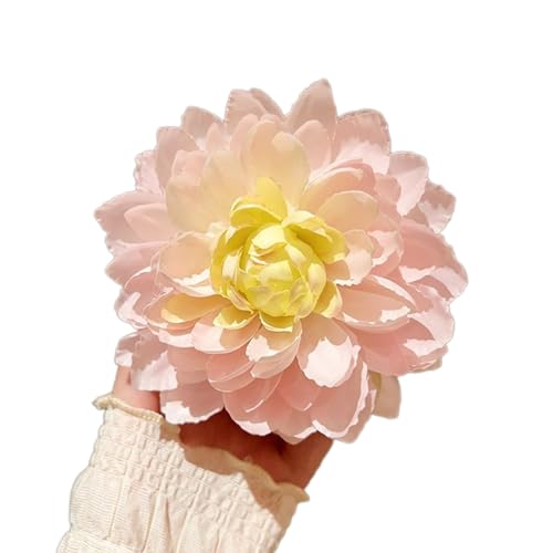 WATERBELINE Große Blumen Haarspange Für Frauen Elegante Und Einzigartige Haarklammer Kopfbedeckung Hochzeit Party Haarschmuck Haarschmuck Für Frauen Und Mädchen von WATERBELINE