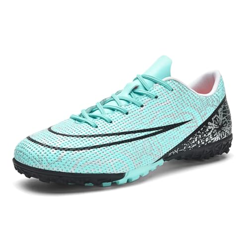 WEJIESS Fußballschuhe Jugend Spikes Herren Profi-Fußballschuhe Mikrofaser Schuhe Kinder Fußball Athletische Schuhe Training Schuhe Outdoor Sportschuhe Fußballschuhe Neutral Fußball Stiefel von WEJIESS