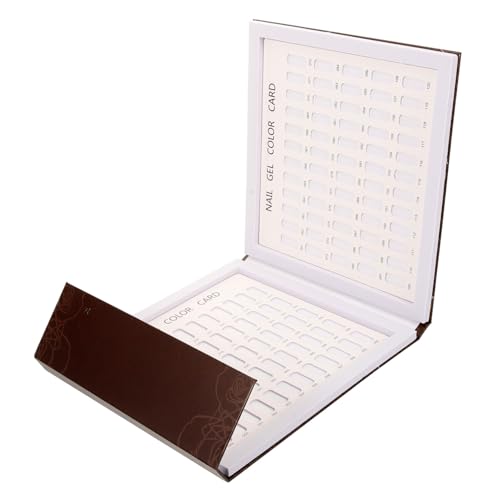 WEKADRIN Nail Display Chart Farben Maniküre Farbkarten Buch Professionelles Nagelkunst Display Für Nagelsalons Einfach Zu Bedienen Platzsparend Für Farbwahl Und Präsentation WEKADRIN Nail Display Chart Farben Maniküre Farbkarten Buch Professionelles Nagelkunst Display Für Nagelsalons Einfach Zu Bedienen Platzsparend Für Farbwahl Und Präsentation von WEKADRIN