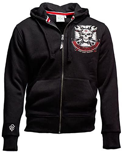 WEST COAST CHOPPERS WCC Hoodie Mechanic Zip Black-XXL von WEST COAST CHOPPERS