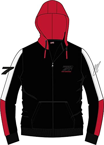 WEST COAST CHOPPERS WCC Hoodie Kimi Raikkönen Signature Black/Red/White-XXL von WEST COAST CHOPPERS