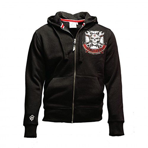 West Coast Choppers Zip Hoody Mechanic, Farbe:schwarz, Größe:XL von WEST COAST CHOPPERS