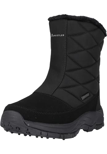 WHISTLER Damen Stiefel Tairon 1001S Black Solid 38 von WHISTLER