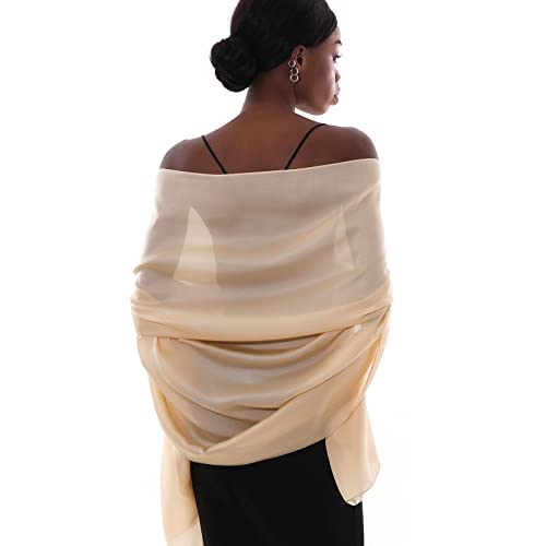 WHYCNJL 1 Stück Stola Damenschal Leichte Schals Elegante Zeremonielle Foulards Stolen für das tägliche Leben Reisen Hochzeiten Partys Brautjungfern Ball Frühling Sommer WHYCNJL 1 Stück Stola Damenschal Leichte Schals Elegante Zeremonielle Foulards Stolen für das tägliche Leben Reisen Hochzeiten Partys Brautjungfern Ball Frühling Sommer von WHYCNJL