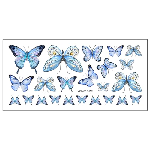 WHYCNJL 46 Stück Wandtattoo Leuchtend Wandsticker Blaue 3D Schmetterlings Wandaufkleber Leuchtend Für Heimdeko Kinderzimmer Schlafzimmer Deko Festliche Party-Dekoration Diy WHYCNJL 46 Stück Wandtattoo Leuchtend Wandsticker Blaue 3D Schmetterlings Wandaufkleber Leuchtend Für Heimdeko Kinderzimmer Schlafzimmer Deko Festliche Party-Dekoration Diy von WHYCNJL