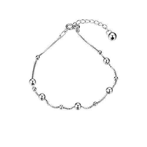 WINNICACA Fußkettchen Sterling Silber Fußkette für Frauen Mädchen Geschenke von WINNICACA