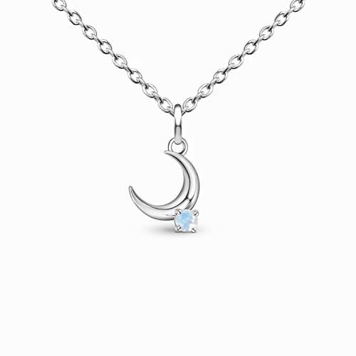 WIPPWER Sterling Silber Kette Damen Halskette Anhänger Halskette mit Geschenkbox Jude von WIPPWER