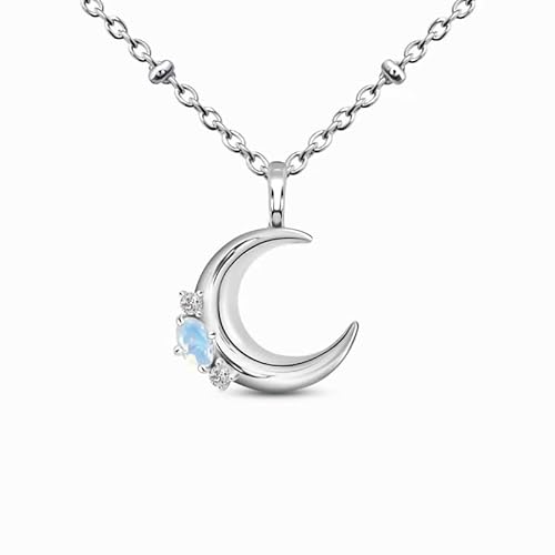 WIPPWER Sterling Silber Kette Damen Halskette Anhänger Halskette mit Geschenkbox Jude von WIPPWER