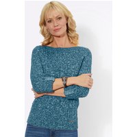 Witt Damen 3/4 Arm-Pullover, topas-ecru-meliert von Witt