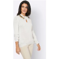 Witt Damen Pullover, ecru von Witt