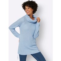 Witt Damen Pullover, eisblau-ecru-meliert von Witt