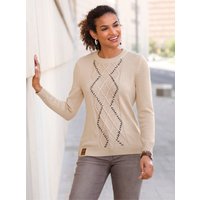 Witt Damen Pullover, elfenbein von Witt