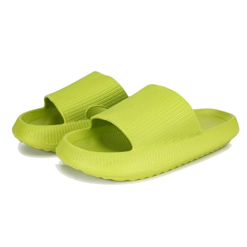 WIWIDANG Pumis Schlappen, Pummy Original Damen, Badeschlappen Damen Weich FüR Maxirnalen Komfort (Avocadogrün, Erwachsene, Damen, 40, Numerisch (von/bis), EU Schuhgrößensystem, 41, M) von WIWIDANG