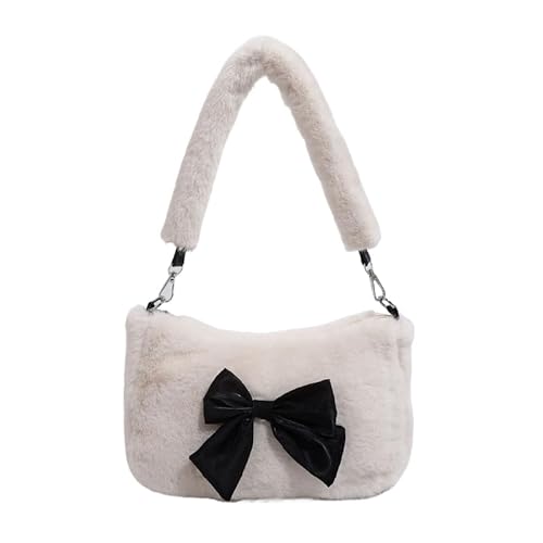 WMFASBAG Frauen Plüsch -Umhängetasche mit abnehmbarem Handtasche Flauschige Crossbody -Tasche Satchel -Geldbörse for Dating -Reisen WMFASBAG Frauen Plüsch -Umhängetasche mit abnehmbarem Handtasche Flauschige Crossbody -Tasche Satchel -Geldbörse for Dating -Reisen von WMFASBAG