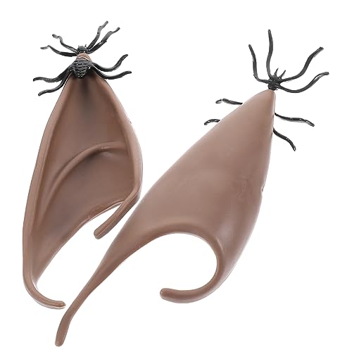 WOFASHPURET Kleider 1 Paar Cosplay-zubehör Halloweenkostüm Feenkostüm Elfenfee Ohrringe Elfen-ohrmanschetten Feen-accessoires Für Frauen Elf Ohr Manschette Fee-cosplay Bilden Emulsion Kleidung von WOFASHPURET