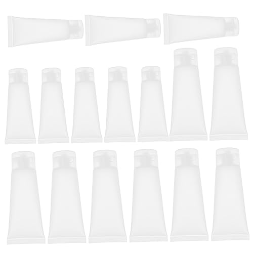WOFASHPURET 16Stücke Teiliges Nachfüllbare Creme Probenröhren Kosmetikbehälter mit Schraubverschluss für Lotion Handcreme Hautpflege für Reisen und Outdoor Aktivitäten WOFASHPURET 16Stücke Teiliges Nachfüllbare Creme Probenröhren Kosmetikbehälter mit Schraubverschluss für Lotion Handcreme Hautpflege für Reisen und Outdoor Aktivitäten von WOFASHPURET