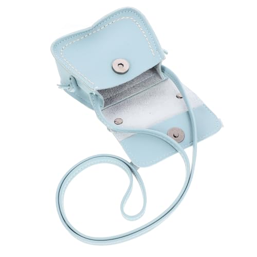 WOFASHPURET 5st Umhängetasche Für Kinder Kinderhandtaschen Rucksack Schleife Geldbörse Umhängetaschen Mini-umhängetasche Für Kleinkinder Bowknot-Tasche Krawatte Ziegel Mädchen Pu-Leder von WOFASHPURET