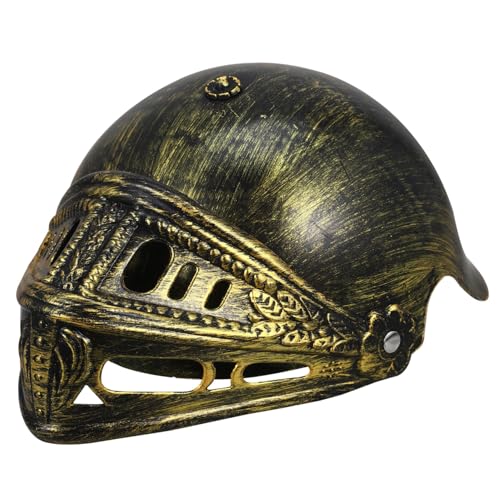 WOFASHPURET Ritterhelm Hüte mittelalter kopfbedeckung Römischer Helm für Erwachsene mittelalterlicher Helm Kleidung Männer hat neuartiger römischer Helm Männer römischer Helm Erwachsener Hut von WOFASHPURET