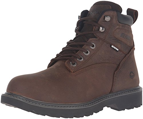 WOLVERINE Floorhand Herren-Stiefel, Braun, braun, 44 EU von WOLVERINE