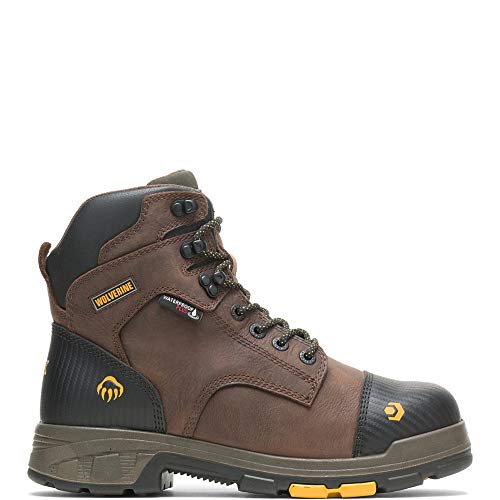 WOLVERINE - Herren Blade Lx Met Wp Stiefel, X-Wide, Dunkelbraun, EU 46 von WOLVERINE