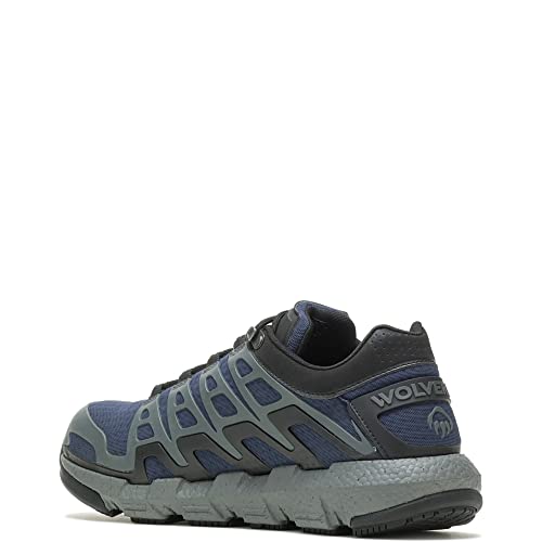 WOLVERINE Herren Rev Vent Ultraspring DuraShocks Composite Toe Konstruktionsschuh, Marineblau, 14 von WOLVERINE