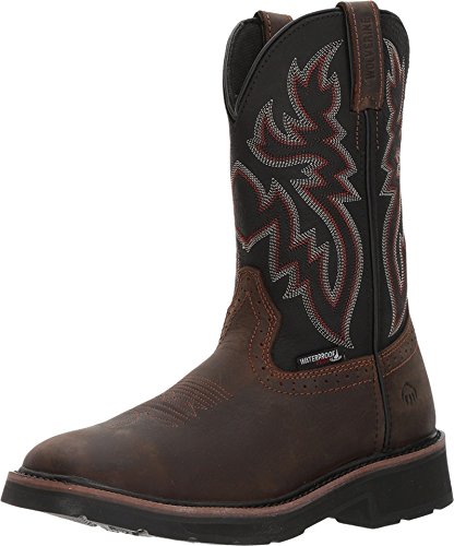 WOLVERINE Men's Rancher WPF Steel Toe Wellington Work Boot von WOLVERINE