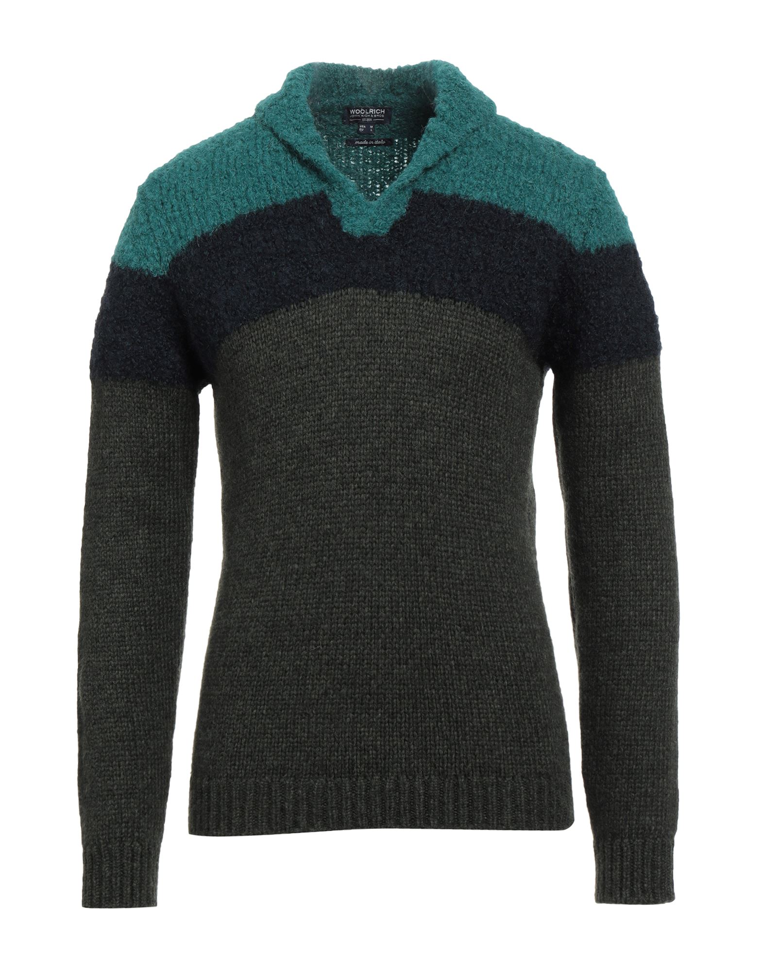 WOOLRICH Pullover Herren Petroleum von WOOLRICH