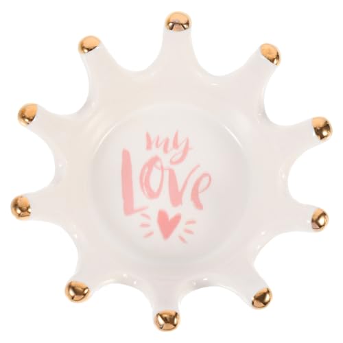 WOONEKY Ablagefach Dappen-gericht Eheringhalter Nagelkram-organizer Tischorganisator Maniküre-pflegewerkzeug Kerzenhalter Nail Art Pinselablage Maniküre-tauchschale Trimmfach Keramik Rosa WOONEKY Ablagefach Dappen-gericht Eheringhalter Nagelkram-organizer Tischorganisator Maniküre-pflegewerkzeug Kerzenhalter Nail Art Pinselablage Maniküre-tauchschale Trimmfach Keramik Rosa von WOONEKY