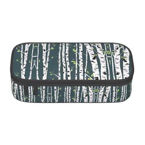 WOPQS Beauty Birke Tree Federmäppchen Stifteetui Multifunktionale Aufbewahrungstasche Büro Große Kapazität Bleistift Stifteetui Schwarz One Size Tasche Organizer, Schwarz, One Size, Taschen-Organizer WOPQS Beauty Birke Tree Federmäppchen Stifteetui Multifunktionale Aufbewahrungstasche Büro Große Kapazität Bleistift Stifteetui Schwarz One Size Tasche Organizer, Schwarz, One Size, Taschen-Organizer von WOPQS
