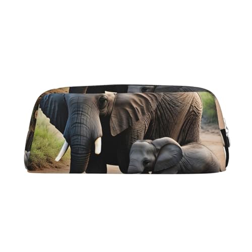 WOPQS Multifunktionales Federmäppchen mit Elefanten- und Babymotiv, silberfarben, Einheitsgröße, silber, Talla única, Taschenorganizer WOPQS Multifunktionales Federmäppchen mit Elefanten- und Babymotiv, silberfarben, Einheitsgröße, silber, Talla única, Taschenorganizer von WOPQS
