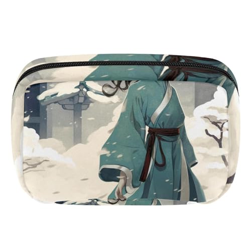 Reise Kulturbeutel,kleine Make up Tasche,Vintage alte männer Winter,Make up Taschen für Frauen Reise Kulturbeutel,kleine Make up Tasche,Vintage alte männer Winter,Make up Taschen für Frauen von WOSHJIUK
