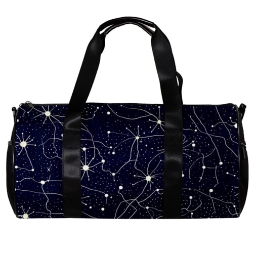 Sporttaschen für Damen,Reisetasche für Reisen,Sternbild Universum Galaxie,Sporttasche für Herren von WOSHJIUK