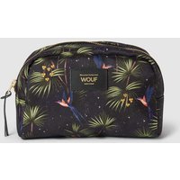 WOUF Kosmetiktasche mit Allover-Muster Modell 'Paradise' in Marine, Größe One Size von WOUF