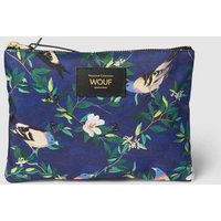 WOUF Pouch mit Allover-Muster Modell 'Malu' in Marine, Größe One Size von WOUF