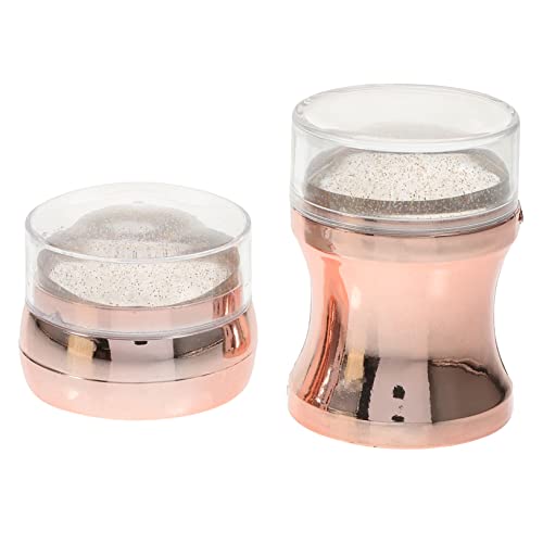 WRITWAA 1 Satz Stempel aus Silikon Nagelstempel Geleestempel für Nägel Maniküre Nagelstamper Nagelkunstwerkzeuge UV Nagelprägeplatte Stampfer für Nägel Silikon -Stamper Kieselgel Golden WRITWAA 1 Satz Stempel aus Silikon Nagelstempel Geleestempel für Nägel Maniküre Nagelstamper Nagelkunstwerkzeuge UV Nagelprägeplatte Stampfer für Nägel Silikon -Stamper Kieselgel Golden von WRITWAA