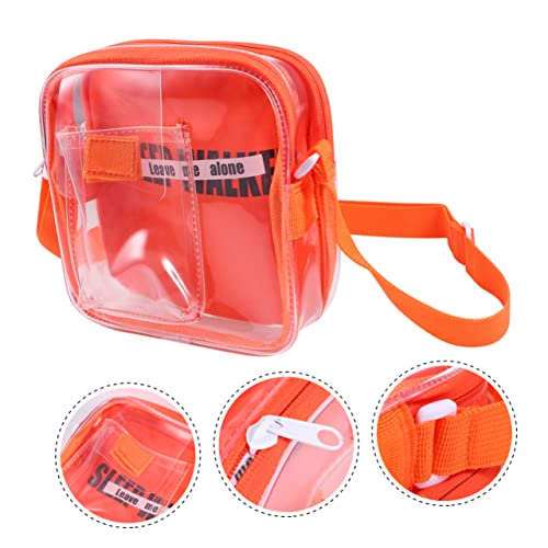 WRITWAA 1 Teilige Umhängetasche Diagonale Handytasche Einzelne Umhängetasche Damentasche Transparente Umhängetasche Gelee Tasche Umhängetasche Für Damen One Shoulder Tasche von WRITWAA