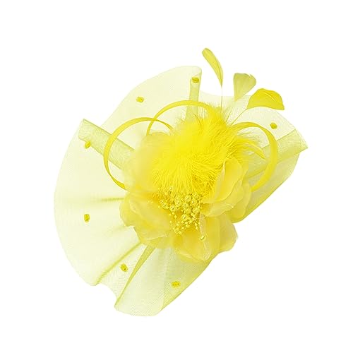 WRITWAA 1Pc Mesh Stirnband Hochzeit Haarschmuck Haarschmuck Für Braut Hat Karnevalssaison Stirnbänder Mesh Perücke Kappe Braut Hochzeit Stirnband Karnevalszubehör Haarband Garn Gelb WRITWAA 1Pc Mesh Stirnband Hochzeit Haarschmuck Haarschmuck Für Braut Hat Karnevalssaison Stirnbänder Mesh Perücke Kappe Braut Hochzeit Stirnband Karnevalszubehör Haarband Garn Gelb von WRITWAA