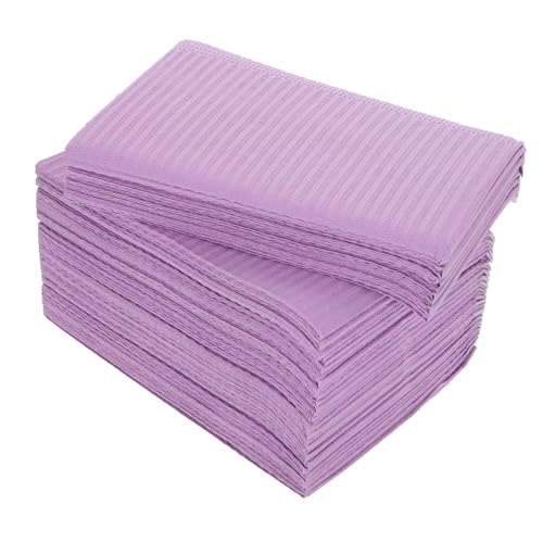 WRITWAA 50 Stück Nail-Art-Tischdecke Zubehör für Massagetische Tattoo-Tischdecken Nageltischkissen Nagel Tischsets Abdeckungen für Tattoo-Tabletts Tattoo-Lätzchen Zellstoffpapier Violett WRITWAA 50 Stück Nail-Art-Tischdecke Zubehör für Massagetische Tattoo-Tischdecken Nageltischkissen Nagel Tischsets Abdeckungen für Tattoo-Tabletts Tattoo-Lätzchen Zellstoffpapier Violett von WRITWAA