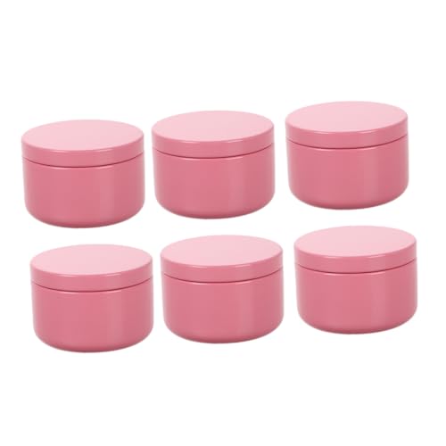 WRITWAA 6 Stück Aromatherapie Packung Kann Kerzenbehälter Zur Herstellung Von Kerzen Gläser Zur Kerzenherstellung Leerer Kerzenhalter Kerzengläser Mit Deckel Aluminium Rosa WRITWAA 6 Stück Aromatherapie Packung Kann Kerzenbehälter Zur Herstellung Von Kerzen Gläser Zur Kerzenherstellung Leerer Kerzenhalter Kerzengläser Mit Deckel Aluminium Rosa von WRITWAA