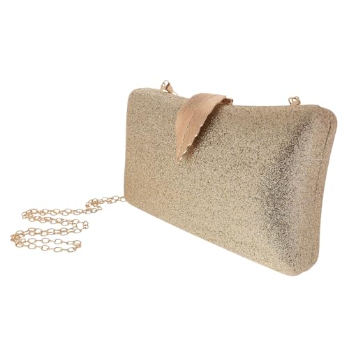 WRITWAA Blatt Mode Handtasche Clutch Geldbörse Abendtasche Für Dekoration Damen Bankett Handytasche Party Handtasche Party Dekorationstasche Modische Damen Bankett Geldbörse von WRITWAA