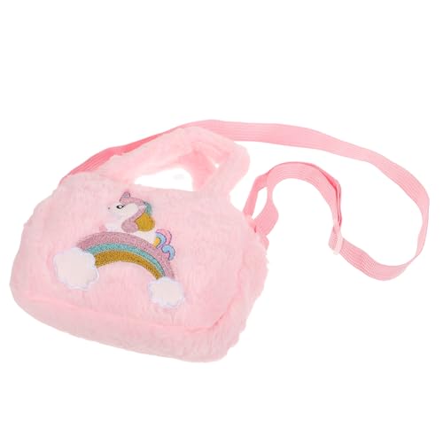 WRITWAA Einhorn Plüschtasche Einhorn Umhängetasche Für Kleine Mädchen Kleine Mädchen Einhorn Geldbörse Einhorn Umhängetasche Kleine Mädchen Einhorn Tasche Einhorn Umhängetasche Für von WRITWAA