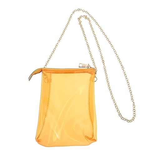 WRITWAA Gelee Transparente Tasche Umhängetasche Handy Aufbewahrungstasche Handy Umhängetasche Handytasche Umhängetasche Umhängetasche Aufbewahrungsbehälter von WRITWAA