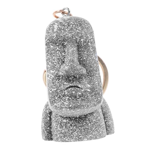 WRITWAA Moai Schlüsselanhänger Ornament Aus Resin Süßer Moai Taschenanhänger Für Kreative Dekoration Kompakte Und Leichte Schlüsselanhänger Für Frauen Für Handtaschen WRITWAA Moai Schlüsselanhänger Ornament Aus Resin Süßer Moai Taschenanhänger Für Kreative Dekoration Kompakte Und Leichte Schlüsselanhänger Für Frauen Für Handtaschen von WRITWAA