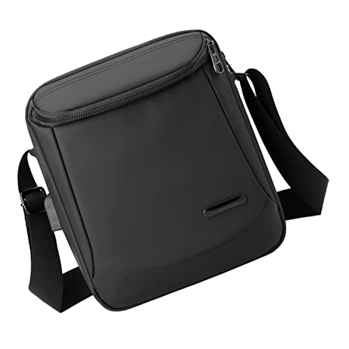 WRITWAA Umhängetaschen Business Umhängetasche Outdoor Aufbewahrungstasche Mode Portfolio Männerzubehör Retro Aktentasche Business Tasche Umhängetasche Für Männer Geschäftsreise von WRITWAA