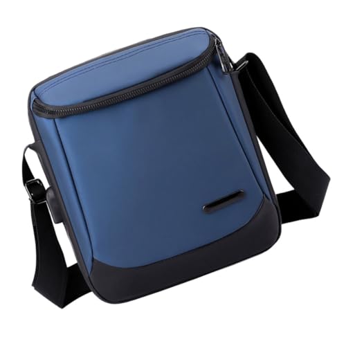 WRITWAA Umhängetaschen Richtige Aufbewahrungstasche Business Tasche Herrenzubehör Mode Portfolio Handytasche Nylon Aktentasche Einzelne Umhängetasche Für Männer Kausale von WRITWAA