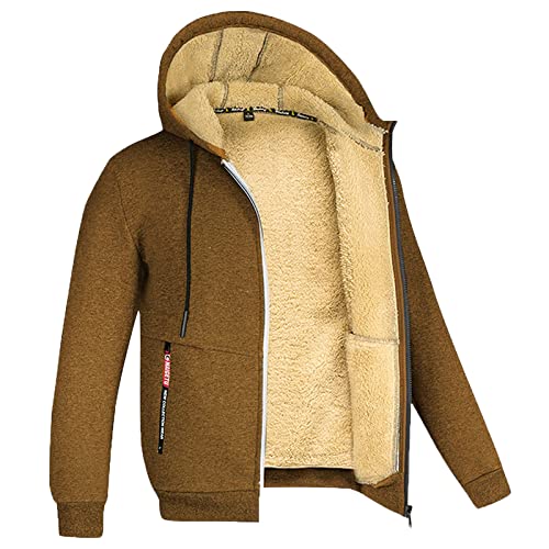 WSYZXXN Weihnachtspulli Strickjacke Herren Herren Jacke Winter Trapstar Hoodie Jacket Men Personalisierte Geschenke Männer Weihnachtspulli Herren Men Kapuzenjacke Herren Heizjacke Herren Pullover von WSYZXXN