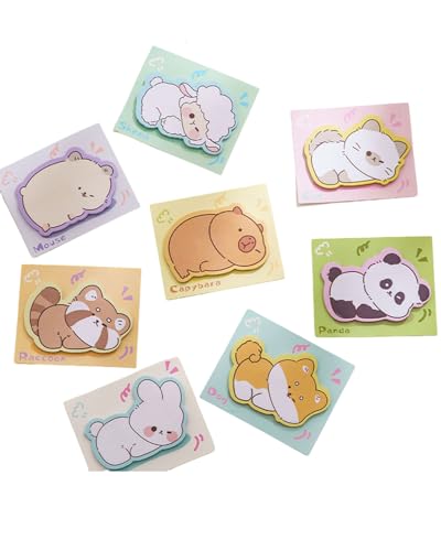 WUNZILO 240 pcs Niedliche Cartoon-Tier Haftnotizen, Selbstklebende Klebezettel, Mini Sticky Notes für Büro und Schule Kleine Geschenke, Mitgebsel, Schüler, Geburtstag -Lustige Post-its, Notizzettel WUNZILO 240 pcs Niedliche Cartoon-Tier Haftnotizen, Selbstklebende Klebezettel, Mini Sticky Notes für Büro und Schule Kleine Geschenke, Mitgebsel, Schüler, Geburtstag -Lustige Post-its, Notizzettel von WUNZILO
