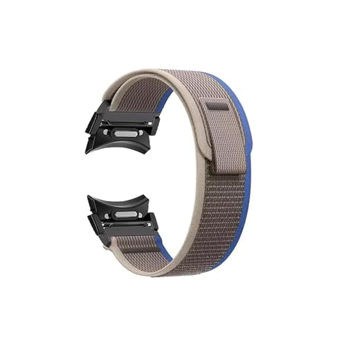 20 mm Band for Samsung Galaxy Watch 6 Armband 40 mm 44 mm 6 Classic 43 mm 47 mm Trail Loop Nylon-Armband Correa for Galaxy Watch 4/5/Pro (Color : Grey blue, Size : For Galaxy watch 4 40mm) von WUURAA