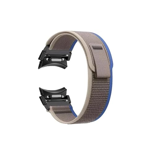 20 mm Band for Samsung Galaxy Watch 6 Armband 40 mm 44 mm 6 Classic 43 mm 47 mm Trail Loop Nylon-Armband Correa for Galaxy Watch 4/5/Pro (Color : Grey blue, Size : For Watch 6 Classic 47mm) von WUURAA