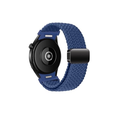 Geflochtenes Loop-Band, for Samsung Galaxy Watch 6 4 Classic/5 Pro 47 mm 44 mm 40 mm No Gaps-Armband Galaxy Watch4-Armband(Atlantic Blue,For 4 classic 42mm 46mm) von WUURAA